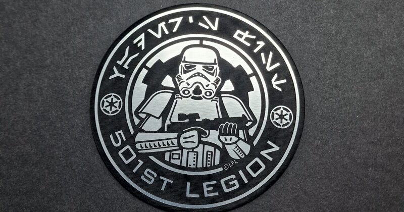 501st ID badges and kit box discs now approved for 2023