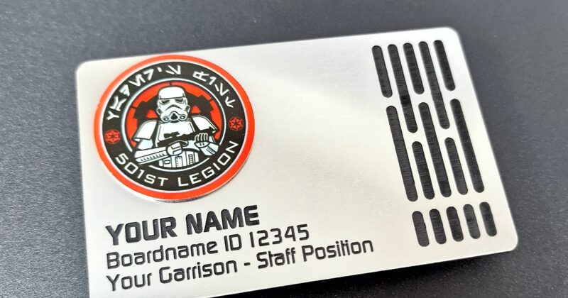 New Term 501st badges and stickers are now appearing again