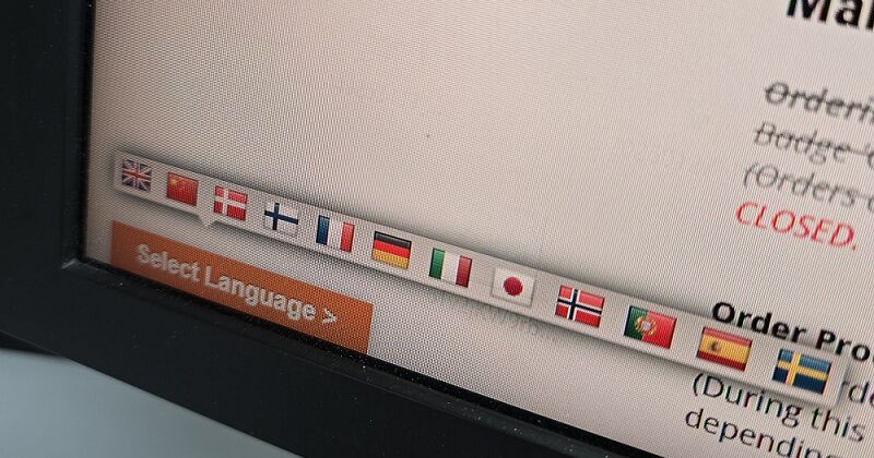 Language translator now added to the website